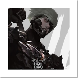 Raiden Metal Gear Solid Posters and Art